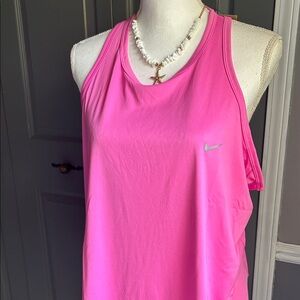 Nike Women's Bright Pink Tank Top